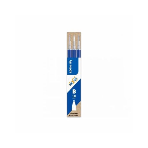 Rezerva roller cu gel Pilot Frixion Ball 1 mm albastru 3 bucatiset