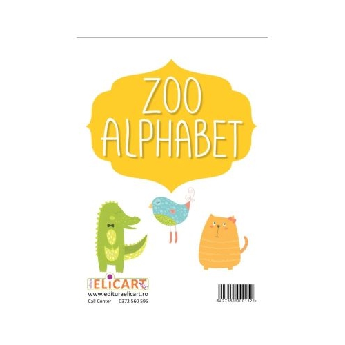 Set cartonase Zoo Alphabet