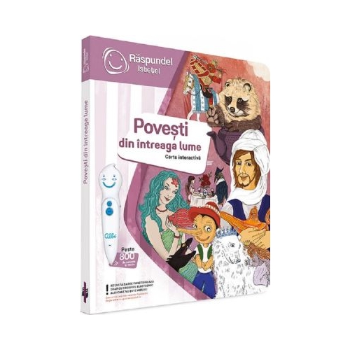 Raspundel Istetel carte interactiva Povesti din intreaga lume