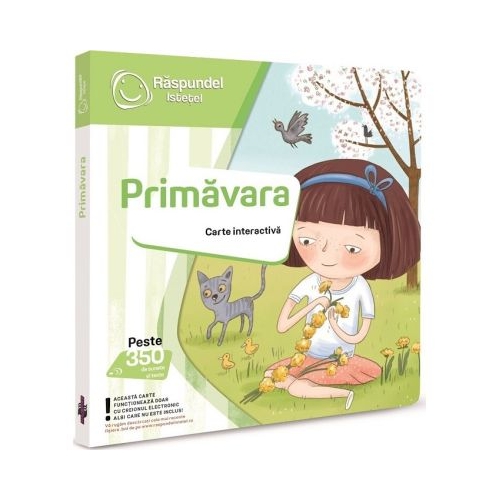Raspundel Istetel carte interactiva Primavara