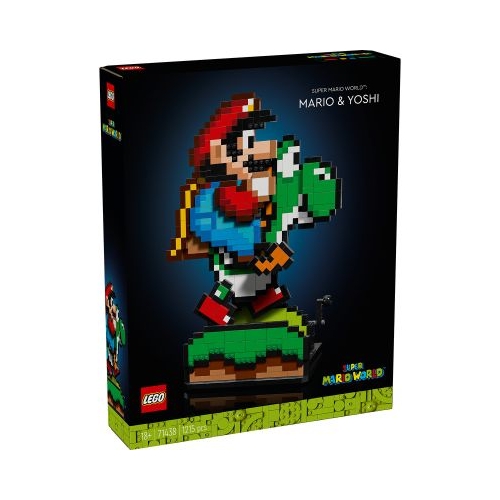 LEGO Super Mario. Mario si Yoshi 71438 1215 piese