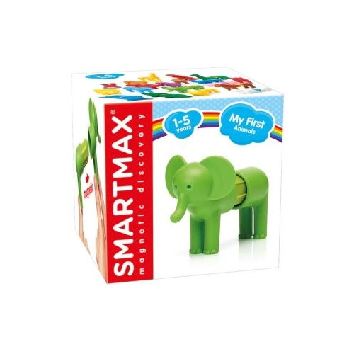 Joc magnetic Smart Max My First Safari Animals Elefantul 3 piese