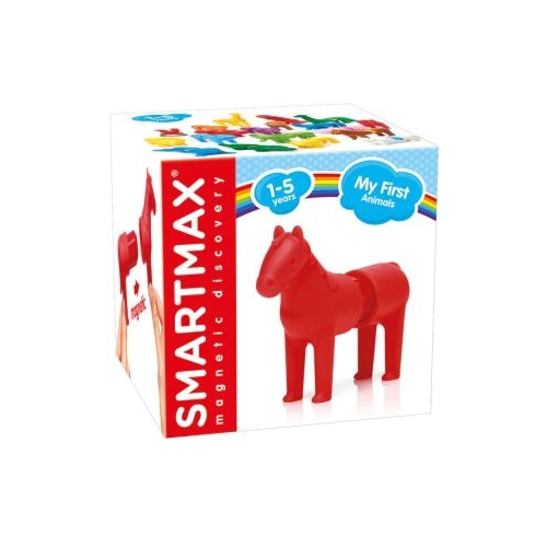 Joc magnetic Smart Max My First Safari Animals Calul 3 piese
