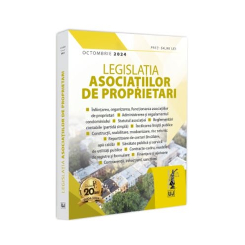 Legislatia asociatiilor de proprietari octombrie 2024