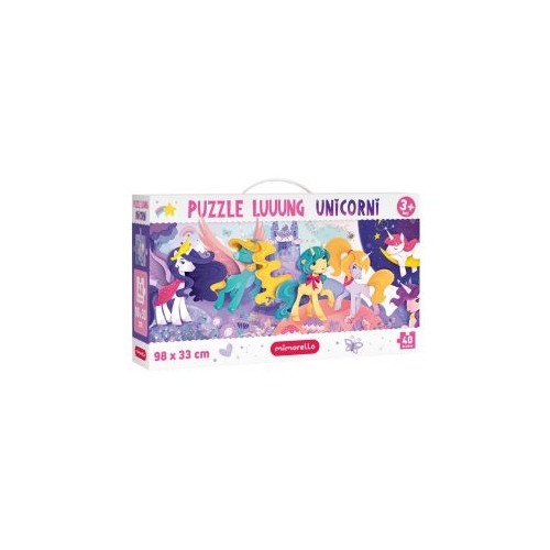 Joc educativ Mimorello Puzzle luuung. Unicorni