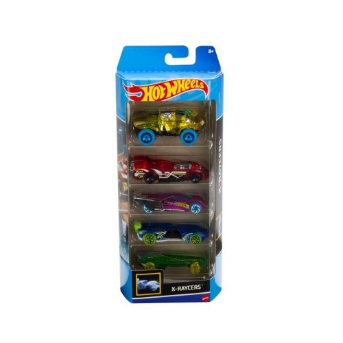 Set 5 masini Hot Wheels X-Raycers