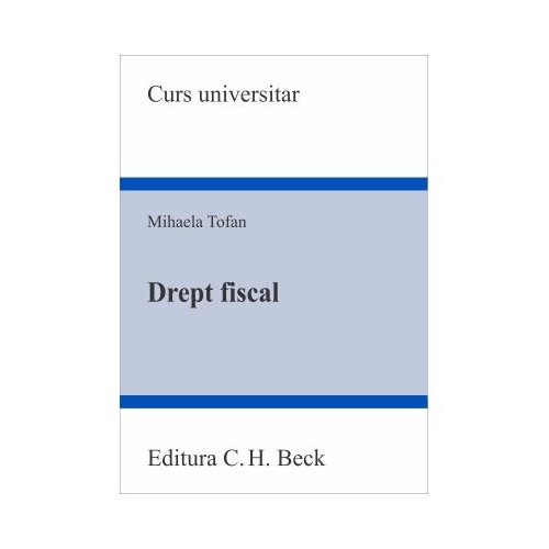 Drept fiscal - Mihaela Tofan