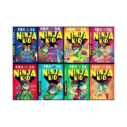 Pachet format din 8 volume Ninja Kid - Anh Do