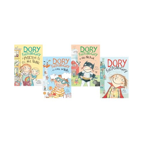 Pachet format din 4 titluri Dory Fantasmagory - Abby Hanlon