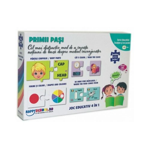 Joc Educativ 4 in 1. Primii pasi