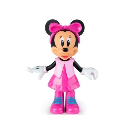 Papusa fashion Disney Calatorie distractiva si eleganta Minnie Mickey -