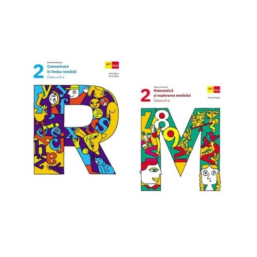 Set Manuale Comunicare in limba romana si Matematica si explorarea mediului pentru clasa a 2-a - Sofia Dobra Mariana Mogos