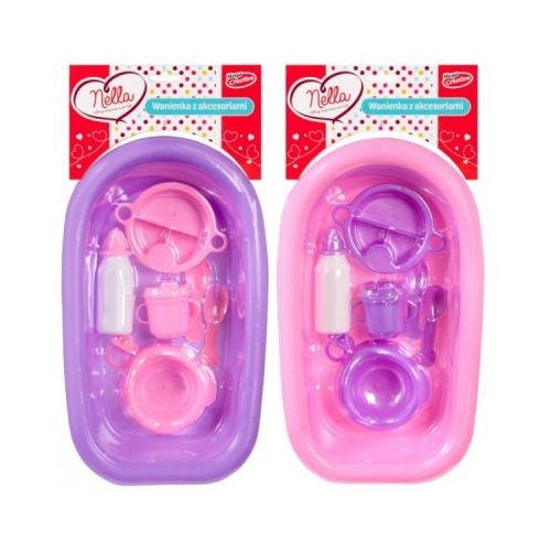 Jucarie cada de baie papusi  accesorii MegaCreative diverse culori J1134