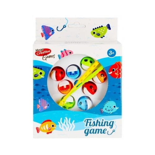 Jucarie set de pescuit MegaCreative 2 undite si 8 animale marine J1289