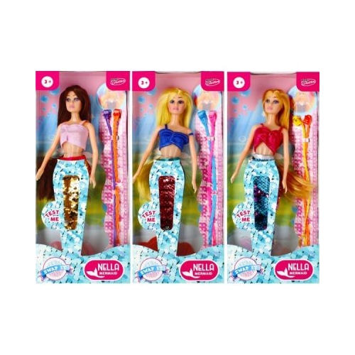 Jucarie papusa sirena 30cm MegaCreative diverse modele J1205