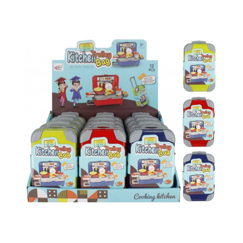 Jucarie set bucatarie tip ghiozdan MegaCreative PVC J1608