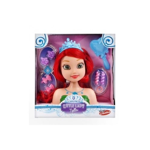 Jucarie set coafat cap papusa+accesorii MegaCreative J1001