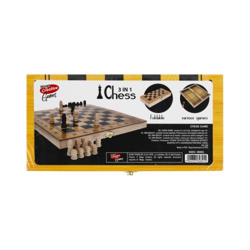 Jucarie set sah 3in1 MegaCreative Games J1649