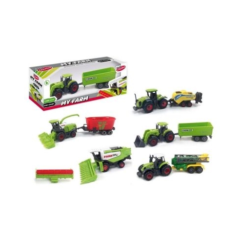 Jucarie set utilaje agricole MegaCreative scara 1/64 J379