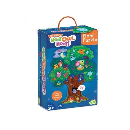 Puzzle de podea Copac cu bufnite
