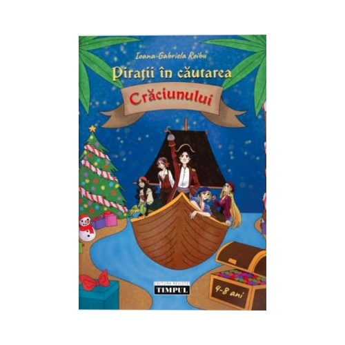 Piratii in cautarea Craciunului. Carte de colorat - Ioana-Gabriela Roibu