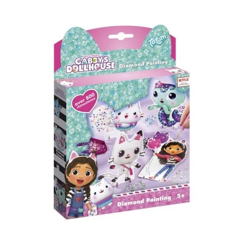 Set creativ diamond painting Gabbys Dollhouse