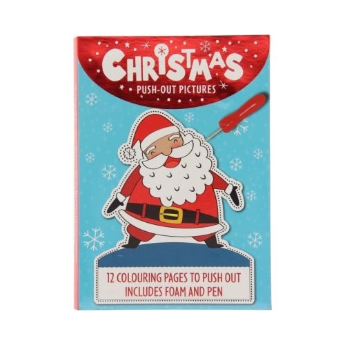 Set DIY figurine decupabile tematica de Craciun