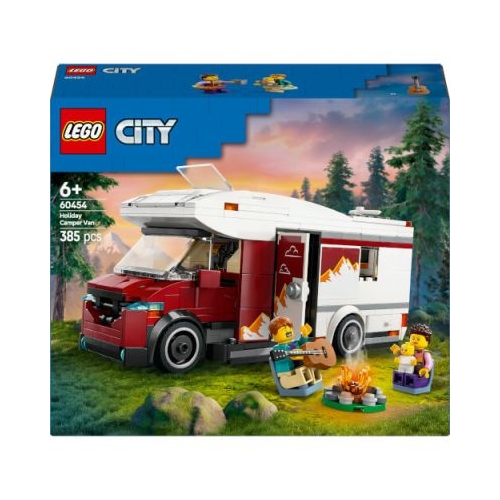 LEGO City. Rulota pentru aventuri de vacanta 60454 385 piese