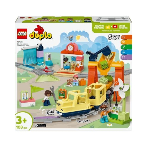 LEGO Duplo. Tren comunitar interactiv 10428 42 piese