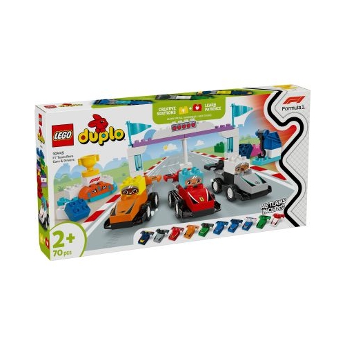 LEGO Duplo. Echipa F1 Masini si piloti de curse 10445 70 piese
