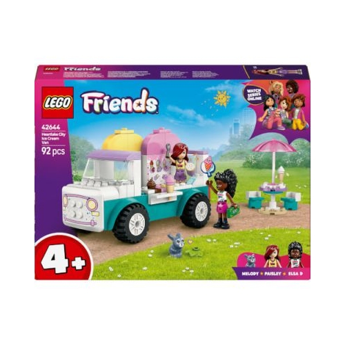 LEGO Friends. Furgoneta de inghetata in orasul Heartlake 42644 92 piese