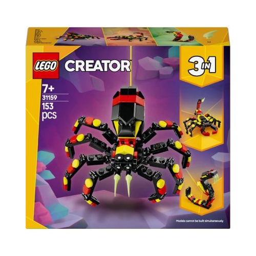 LEGO Creator. Animale salbatice Paianjen surprinzator 31159 153 piese