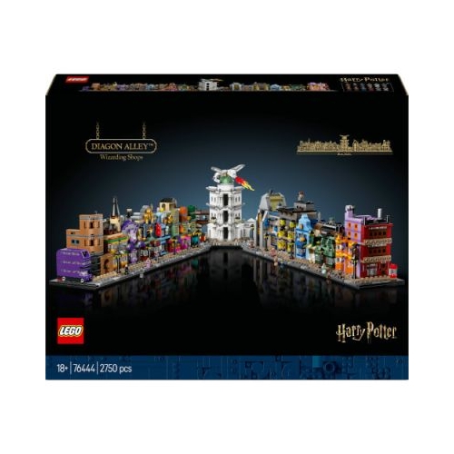 LEGO Harry Potter. Magazine vrajitoresti pe Diagon Alley 76444 2750 piese