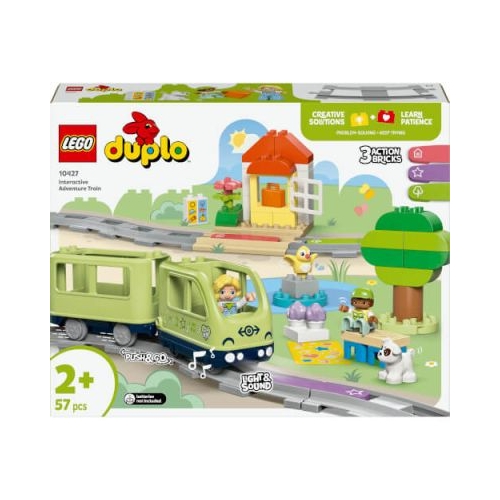 LEGO Duplo. Tren de aventura interactiv 10427 47 piese