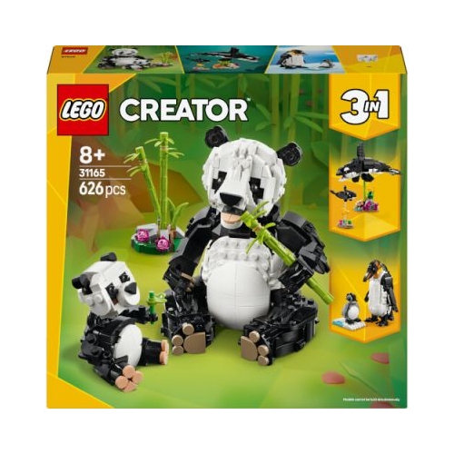 LEGO Creator. Animale salbatice Familia de ursi panda 31165 626 piese