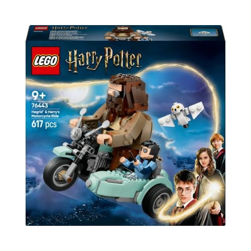 LEGO Harry Potter. Hagrid si Harry pe motocicleta 76443 617 piese