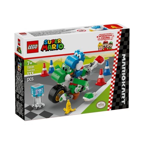 LEGO Super Mario. Mario Kart Yoshi Bike 72031 133 piese