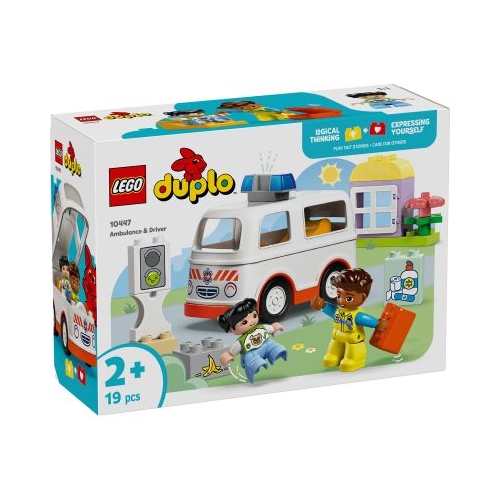 LEGO Duplo. Ambulanta si sofer 10447 19 piese