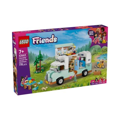 LEGO Friends. Aventura in rulota cu prietenii 42663 778 piese