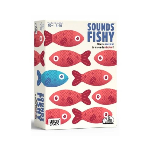 Joc de petrecere Sounds Fishy Gaseste adevarul in marea de minciuni limba romana