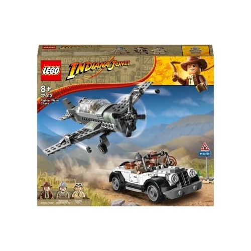 LEGO Indiana Jones. Urmarire cu avionul de vanatoare 77012 387 piese