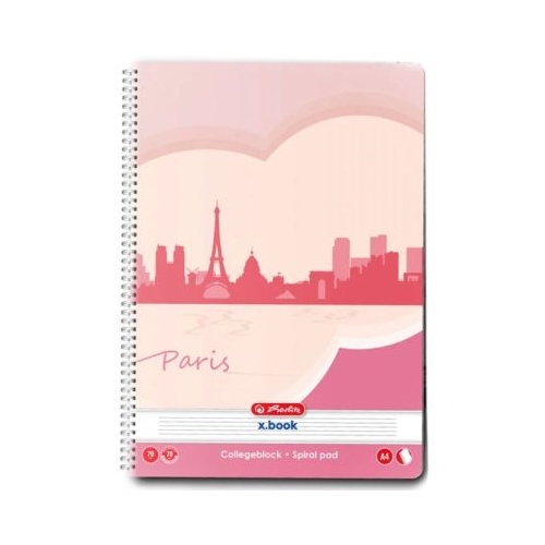 Caiet dictando cu spirala A4 70 file Herlitz C3702