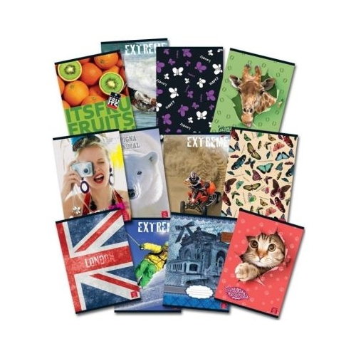 Set 5 Caiete dictando A4 80 file Pigna C13