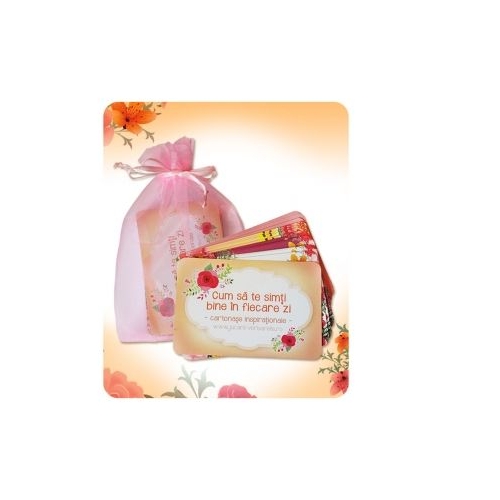 Cum sa te simti bine in fiecare zi Cartonase inspirationale