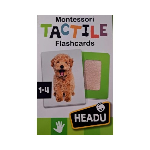 Cartonase tactile Montessori Headu