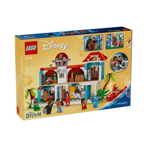 LEGO Disney. Casa de pe plaja a lui Lilo si Stitch 43268 834 piese