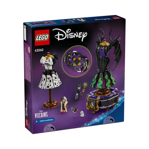LEGO Disney. Rochiile lui Maleficent si Cruella De Vil 43262 524 piese