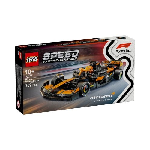 LEGO Speed Champions. Masina de curse McLaren F1 Team MCL38 77251 269 piese