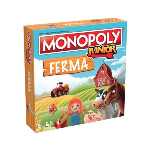 Joc Monopoly Junior Farm, limba romana