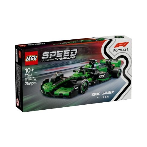 LEGO Speed Champions. Masina de curse KICK Sauber F1 Team C44 77247 259 piese
